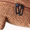 Trendiger kleiner Rucksack - mit Bärenohren - Lammfleece