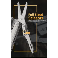 ROXON S802 Phantom - Multitool - Zange / Schere mit auswechselbarem Messer / Drahtschneider