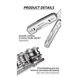 AlicatesROXON S802 Phantom - multi tool - pliers / scissors with replaceable knife / wire cutters