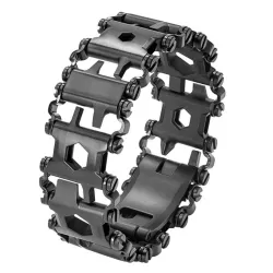 29 in 1 multi tool - stainless steel bracelet - screwdriver / bottle / can opener / allen wrench