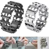 29 in 1 multitool - roestvrijstalen armband - schroevendraaier / flesopener / inbussleutelArmbanden