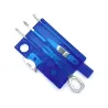 10 in 1 pocket multitool - creditcardvorm - mes / naald / schaar / schroevendraaierMultitool & Zakmes