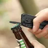 NexTool Black Knight - 11 i 1 multifunksjonsverktøy - brettetang / saks / åpner / skrutrekkere