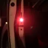 Car door LED warning light - wireless magnetic induction - 2 pieces