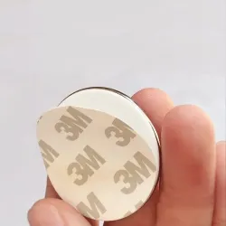 N35 - magnes neodymowy - mocny okrągły krążek - z taśmą dwustronną 3M - 40*2mm / 40*3mmN35