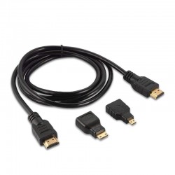 HDMI till Mini - Micro HDMI-kabelsats 1,5 m
