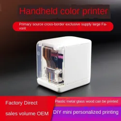 MBrush - handheld mini inkjetprinter - voor papier / doeken / leer / metaal - met inktpatroonPrinters
