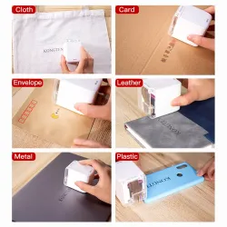 MBrush - ręczna mini drukarka atramentowa - na papier / tkaniny / skórę / metal - z wkładem atramentowymDrukarki