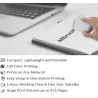 MBrush - handheld mini inkjet printer - for paper / clothes / leather / metal - with ink cartridge
