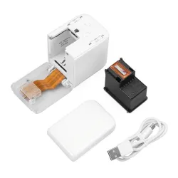 MBrush - handheld mini inkjetprinter - voor papier / doeken / leer / metaal - met inktpatroonPrinters