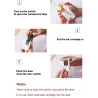 MBrush - tragbarer Mini-Tintenstrahldrucker - für Papier / Tücher / Leder / Metall - mit Tintenpatrone
