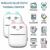 Portable pocket mini printer - thermal - Bluetooth - for pictures / labels - Android / iOS