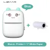 Portable pocket mini printer - thermal - Bluetooth - for pictures / labels - Android / iOS