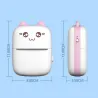 Portable pocket mini printer - thermal - Bluetooth - for pictures / labels - Android / iOS