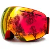 Gogle narciarskie - wymienne soczewki - podwójna warstwa - przeciwmgielne - okulary snowboardowe - UV 400Ski glasses