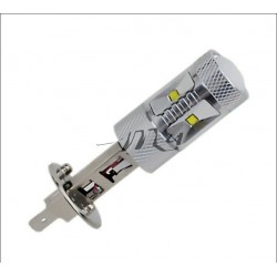 Ampoule LED H1 - Haute Puissance - 60W - Puce CREE - 6000K - 2 pièces