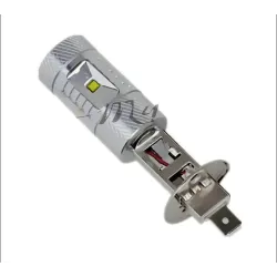 H1 LED -lampa - Hög effekt - 60W - CREE -chip - 6000K - 2 st