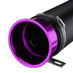 Autoluftfilter - Ansaugrohr - Kaltzufuhr - flexibler Ansaugkanal Induktion - 76mm