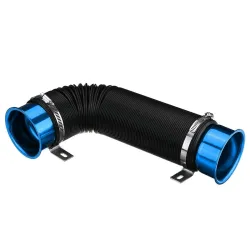 Car air filter - intake pipe - cold feed - flexible inlet duct induction - 76mm