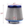 Cold air intake filter - high flow - for racing cars - 3" - 76mm
