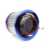 Cold air intake filter - high flow - for racing cars - 3" - 76mm