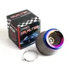 Cold air intake filter - high flow - for racing cars - 3" - 76mm
