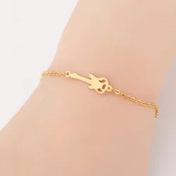 Elegante roestvrijstalen armband - olifanten / vlinders / hartenArmbanden