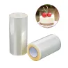 Transparent - sidokakemembran - plastfolie - 8cm * 10m / 10cm * 10m