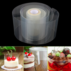 Transparent - side cake membrane - plastic wrap - 8cm * 10m / 10cm * 10m