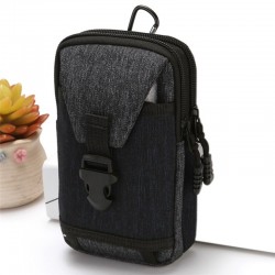 Men's casual waist bag - with belt and zipper - ideal for traveling - waterproof - outdoor sport - recreation