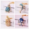 Strass sleutelhanger - schildpad / octopus / zeesterSleutelhangers