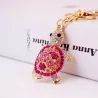 Rhinestone keychain - turtle / octopus / starfishKeyrings