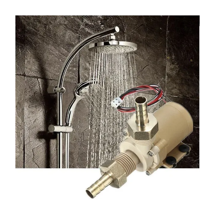 Solar pump - 12V DC - hot / cold water circulation - brushless motor