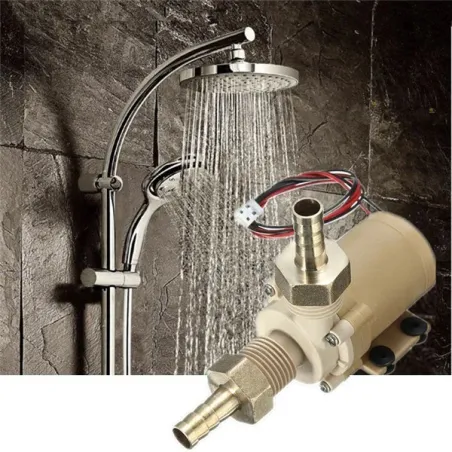 Solar pump - 12V DC - hot / cold water circulation - brushless motor