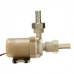 Solar pump - 12V DC - hot / cold water circulation - brushless motor