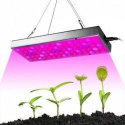 LED Grow Light Full Spectrum 25W 45W Ultrathin Hanging Growing Lamps Red+Blue+UV+IR for Indoor Plants Greenhouse Hydroponic