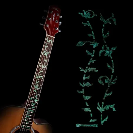 Gitaar fretboard sticker - ultra dun - levensboomGitaar