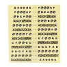Guitar fretboard / fingerboard stickers - ultra thin - map fretsGuitars