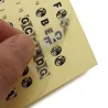 Acoustic Electric Guitar Fretboard Fingerboard Note Sticker Map Frets Guitarra
