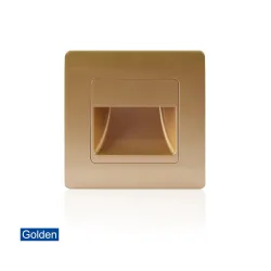 LED wall / stairs light - recessed lamp design - PIR motion sensor - AC85-265V