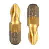 Screwdriver bits - 1/4 inch - titanium coated - anti-slip - Phillips hex shank - PH2 - 25mm - 10 pieces