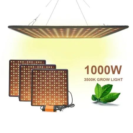 Luces de cultivoIndoor led lighting - 1000W / 3500K - for growing plants / flowers - heating