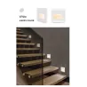 Oświetlenie ścienne / schodowe LED - konstrukcja lampy wpuszczanej - czujnik ruchu PIR - AC85-265VKinkiety