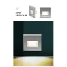 LED wall / stairs light - recessed lamp design - PIR motion sensor - AC85-265V