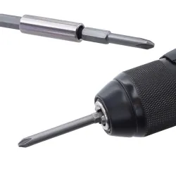 Wiertła magnetyczne ze stopu - sześciokątne - do wkrętarki elektrycznej - 1/4" - 50mm / 75mm / 100mm - zestaw - 12 sztukBity ...