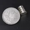 N35 - magnes neodymowy - super mocny okrągły krążek - 10mm x 3mmN35