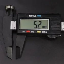 N35 - magnes neodymowy - super mocny okrągły krążek - 15mm * 5mm - z otworem 5mmN35
