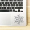 Metatron's cube - sacred geometry sticker - for car / laptop / window