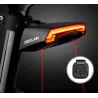 Cykelbromsljus - svängljus - blixtljus bakljus - laserlinje