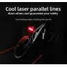 Cykelbromsljus - svängljus - blixtljus bakljus - laserlinje